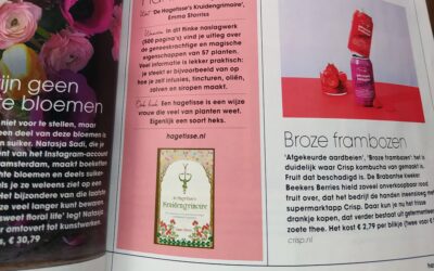 The Hagetisse’s Herbal Grimoire in Happinez Magazine